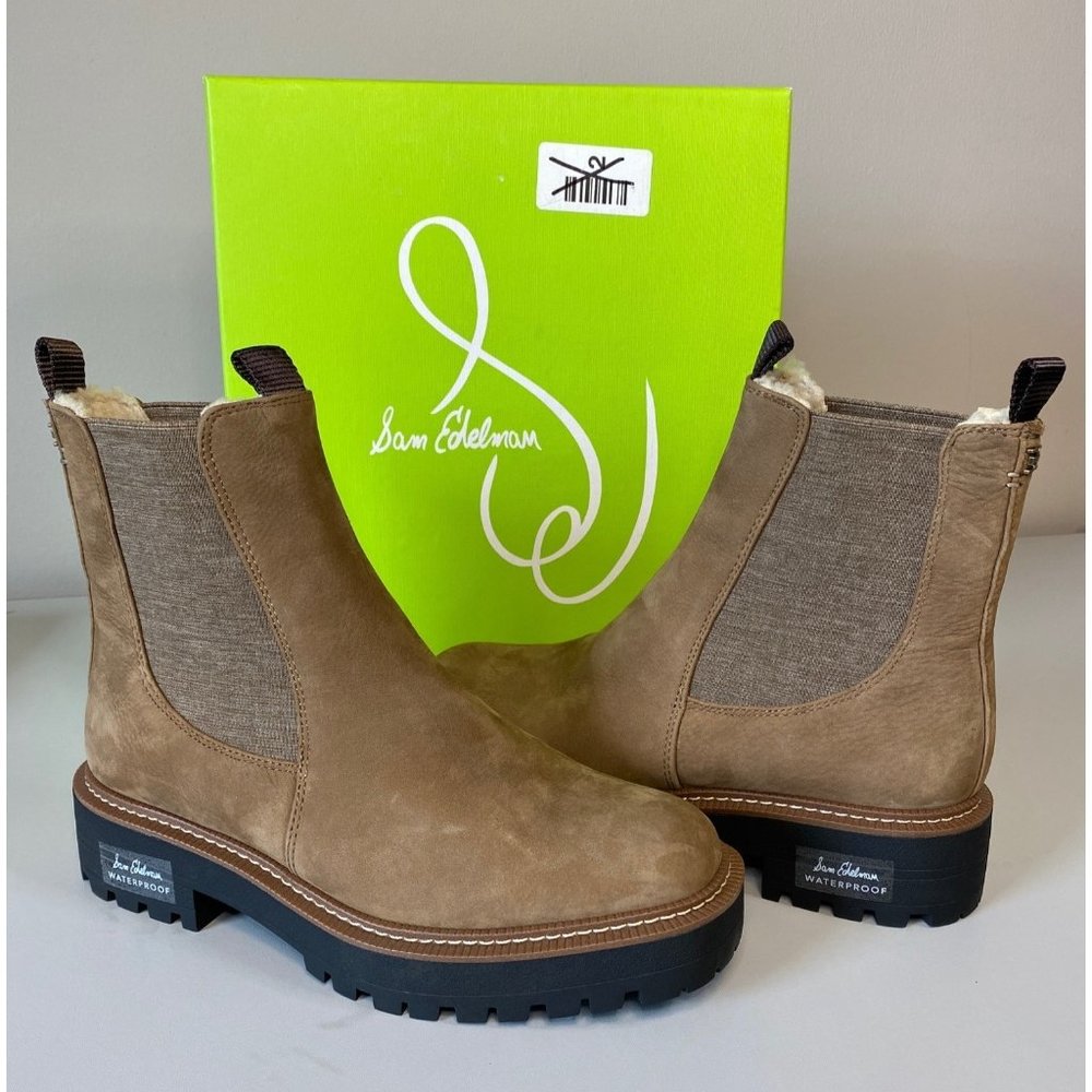 Sam Edelman Tan Ankle Boots